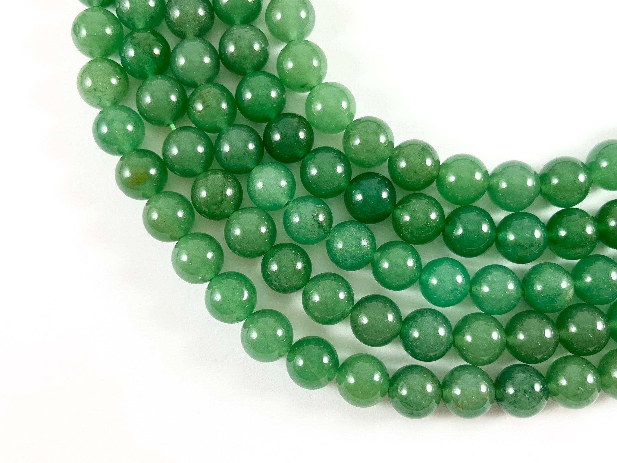 New Jade Beads 4mm-6mm-8mm-10mm-12mm. AAA High Quality