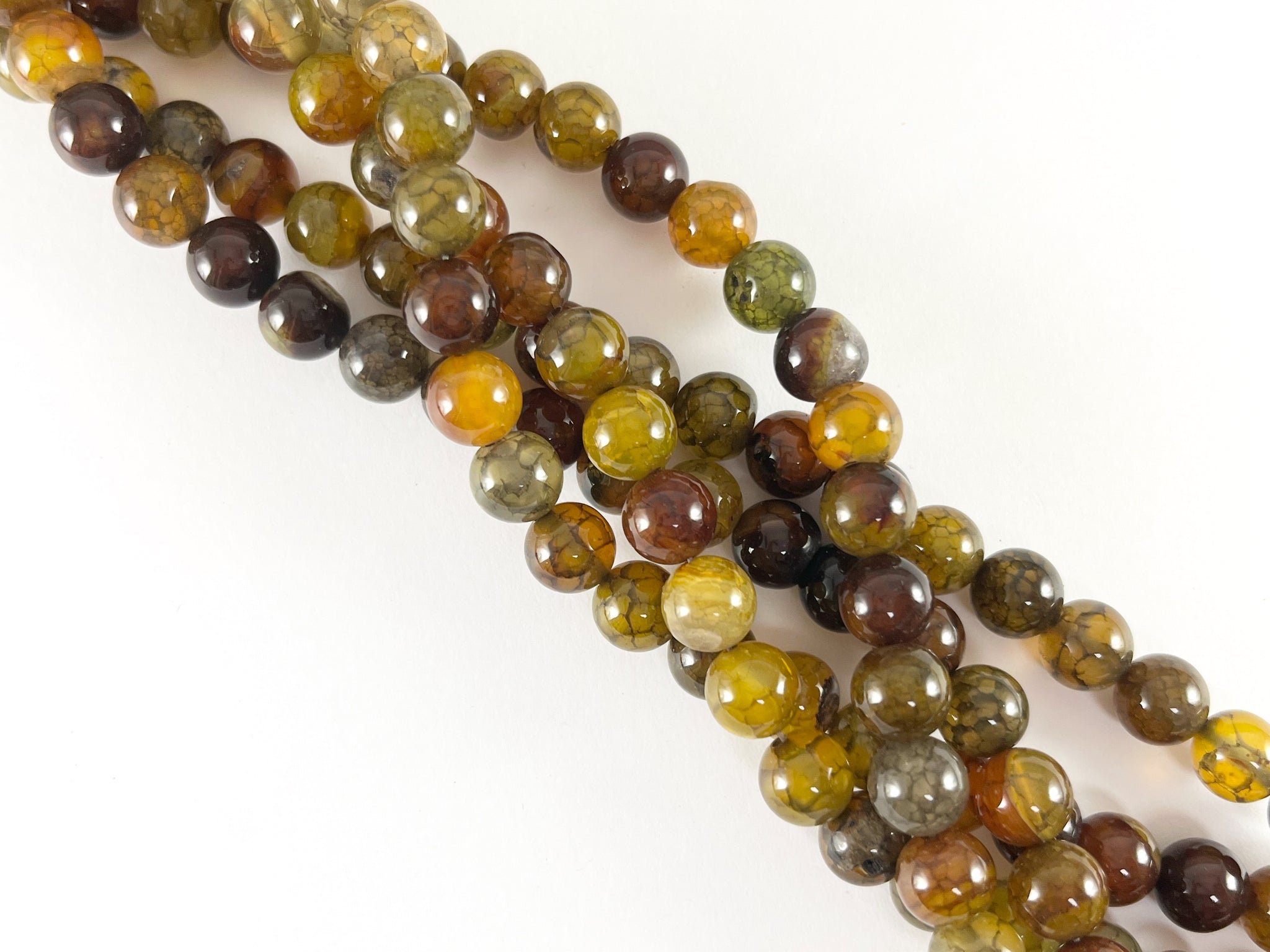 Natural Brown Agate Beads, Brown Agate Faceted 12 mm Round Shape Beads