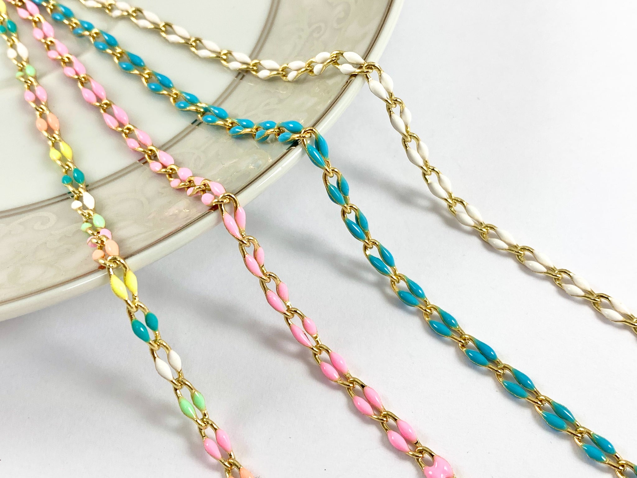 18k Gold Plated Chain Jewelry Making